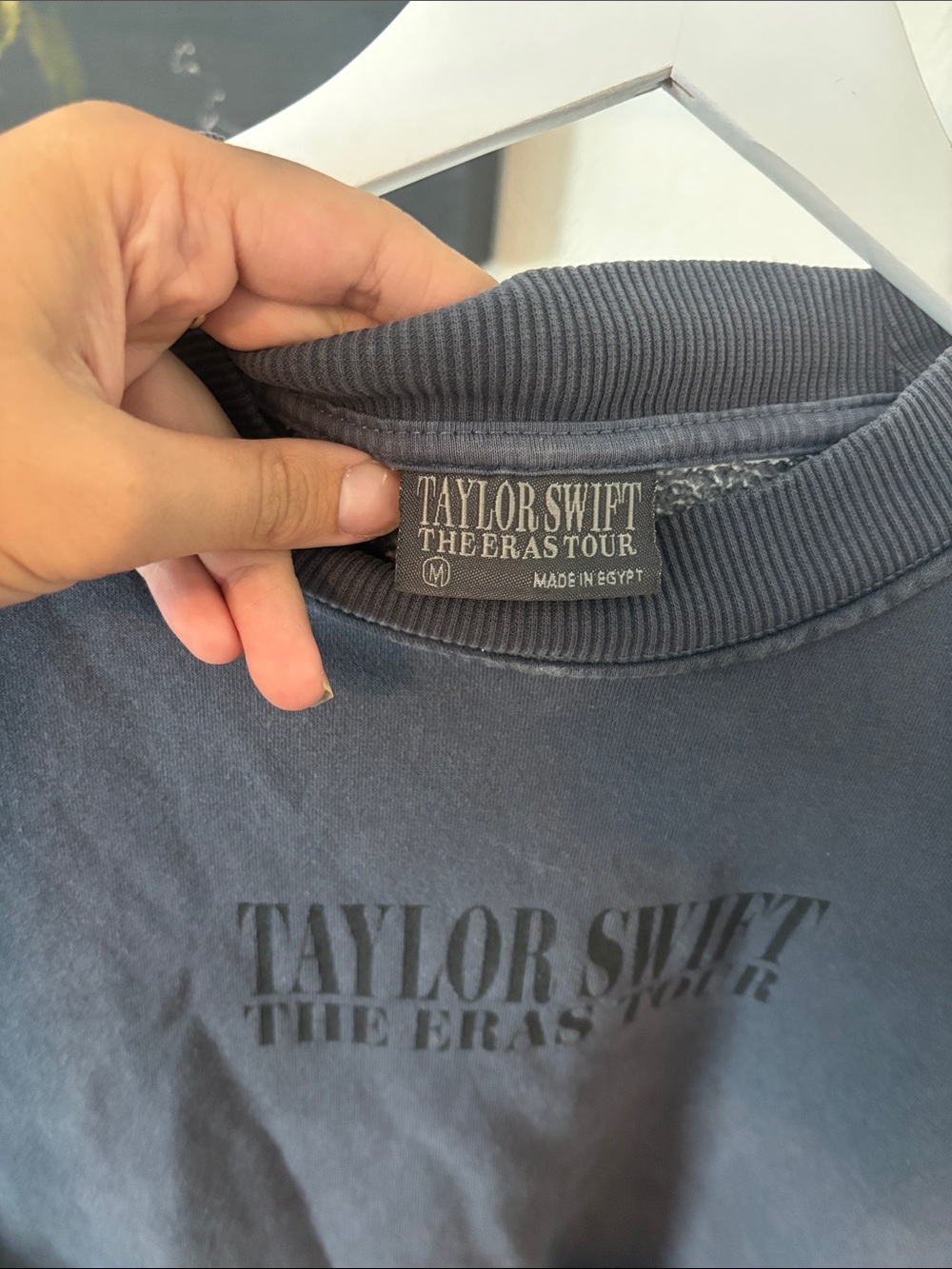 Taylor Swift The Eras Tour Crewneck Sweatshirt - Charcoal - Picture 2 of 6
